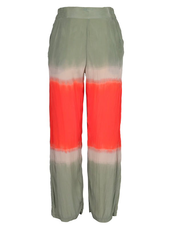 NÜ ELINA TINA bukser med dip-dye effekt Bukser 393 Army Mix