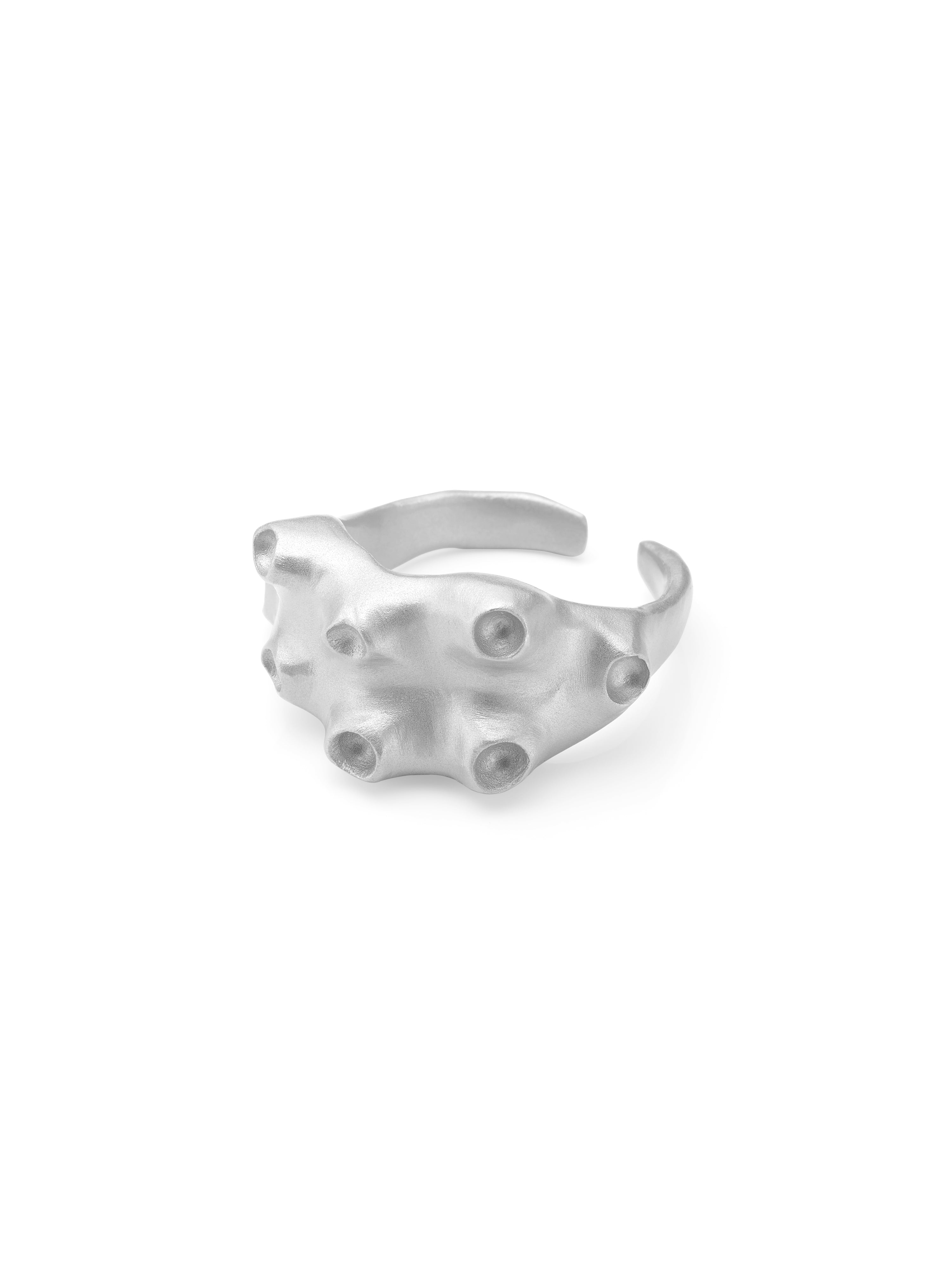 Moonwalk No. 2 Bangle - Silver