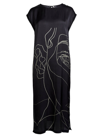 NÜ ABBI kjole Kjoler Sort mix