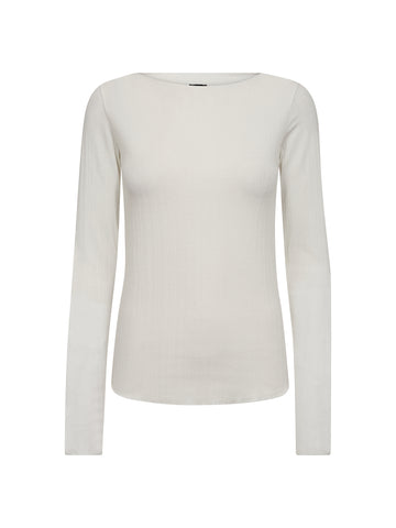 NÜ ABIHA T-shirt Toppe og t-shirts 112 Bone