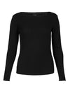 NÜ ABIHA T-shirt Toppe og t-shirts Sort