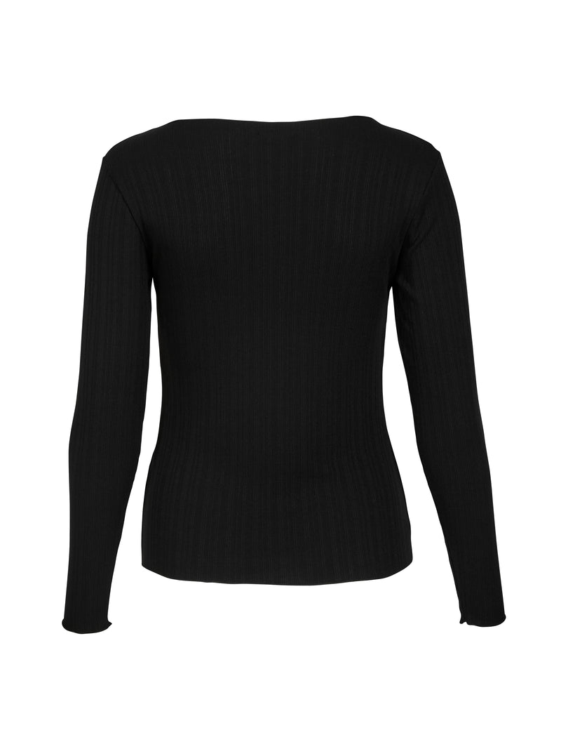 NÜ ABIHA T-shirt Toppe og t-shirts Sort