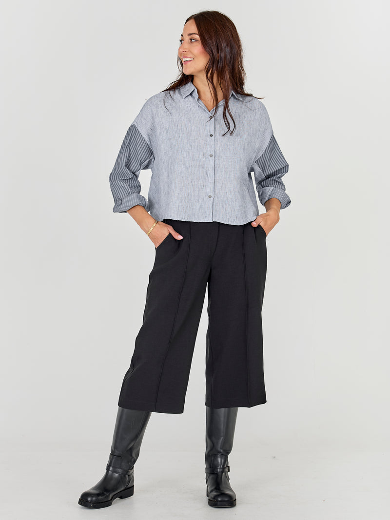 NÜ ABIRA skjorte Skjorter 402 Blue mix