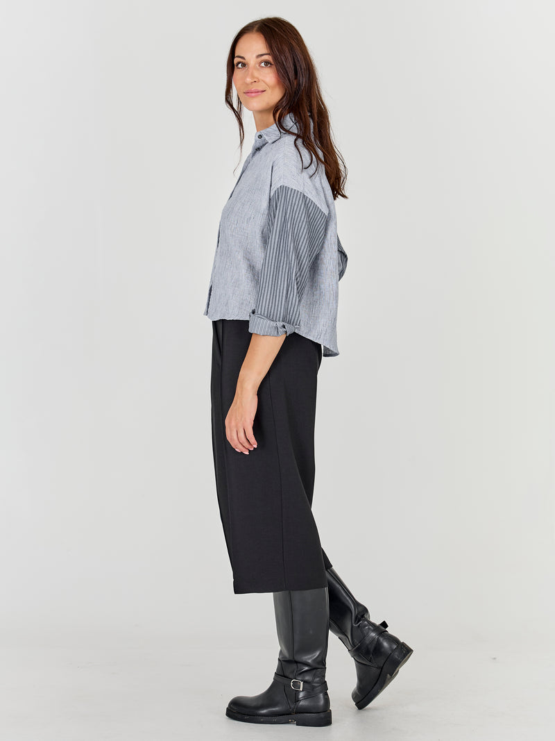 NÜ ABIRA skjorte Skjorter 402 Blue mix