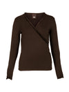 NÜ ADELE slå-om t-shirt Toppe og t-shirts 224 Dark Brown