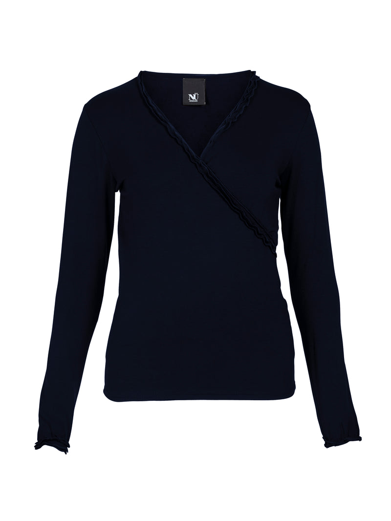 NÜ ADELE slå-om t-shirt Toppe og t-shirts 480 Midnight Blue