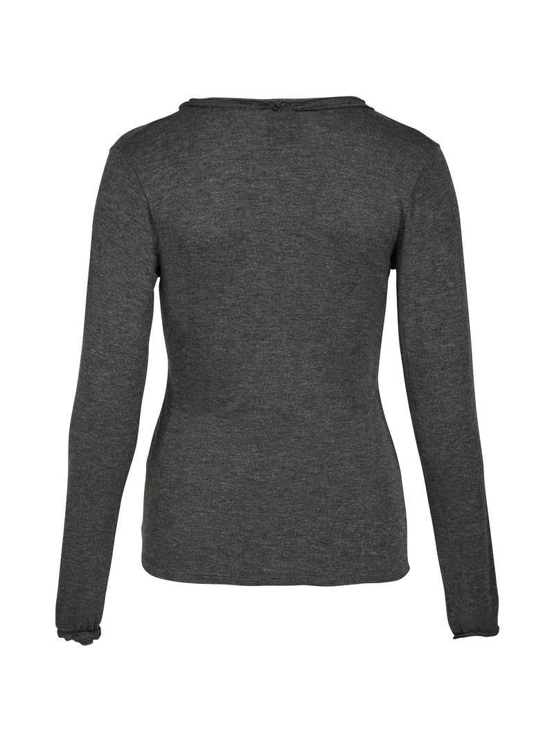 NÜ ADELE slå-om t-shirt Toppe og t-shirts 901 Grey