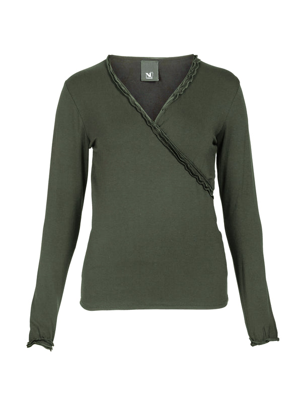 NÜ ADELE slå-om t-shirt Toppe og t-shirts Army