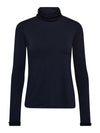 NÜ ADELE turtleneck t-shirt Toppe og t-shirts 480 Midnight Blue