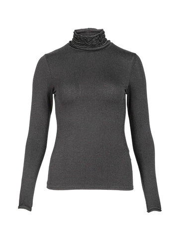 NÜ ADELE turtleneck t-shirt Toppe og t-shirts 901 Grey