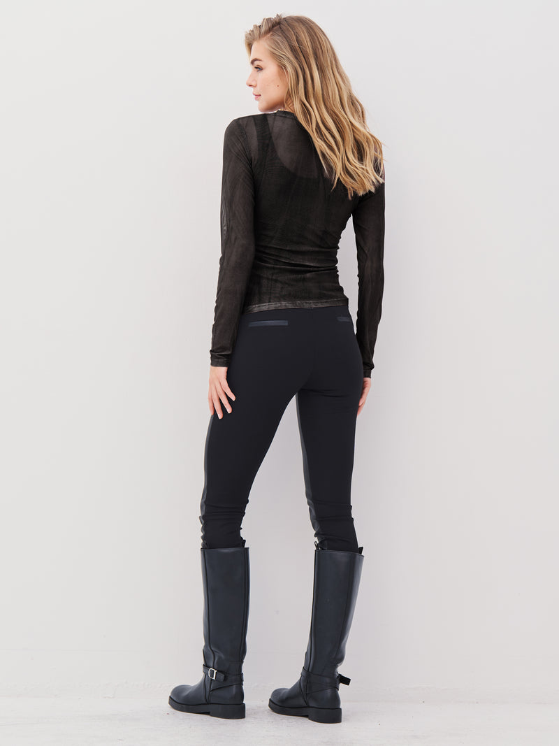 NÜ AGNA bluse Bluser 000 Solid black