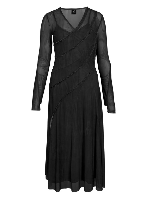 NÜ AGNA kjole Kjoler 000 Solid black