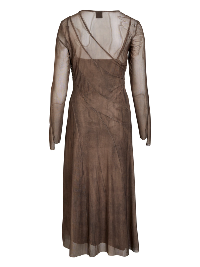 NÜ AGNA kjole Kjoler 289 Brown Mix