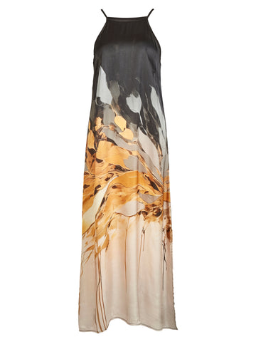 NÜ AIA strop kjole Kjoler 520 Yellow mix