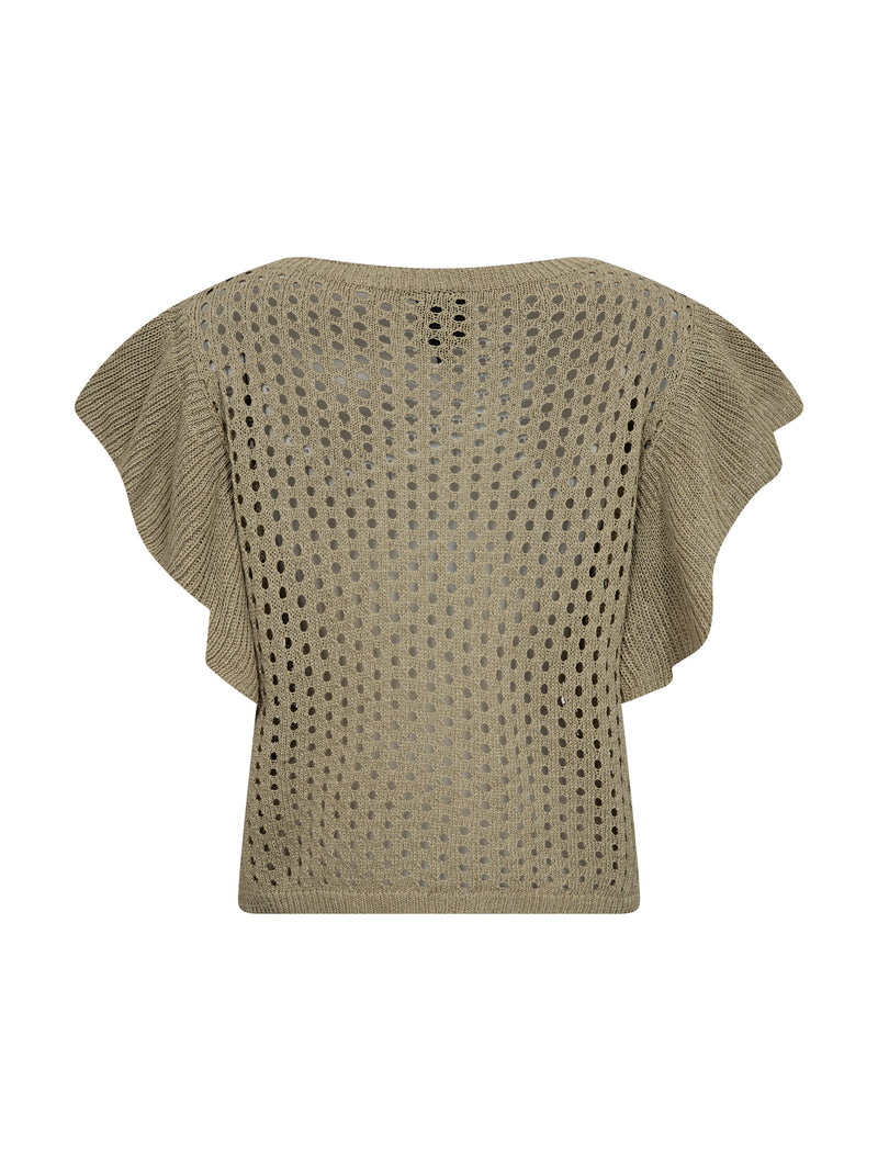 NÜ AIDA strikbluse Bluser Army