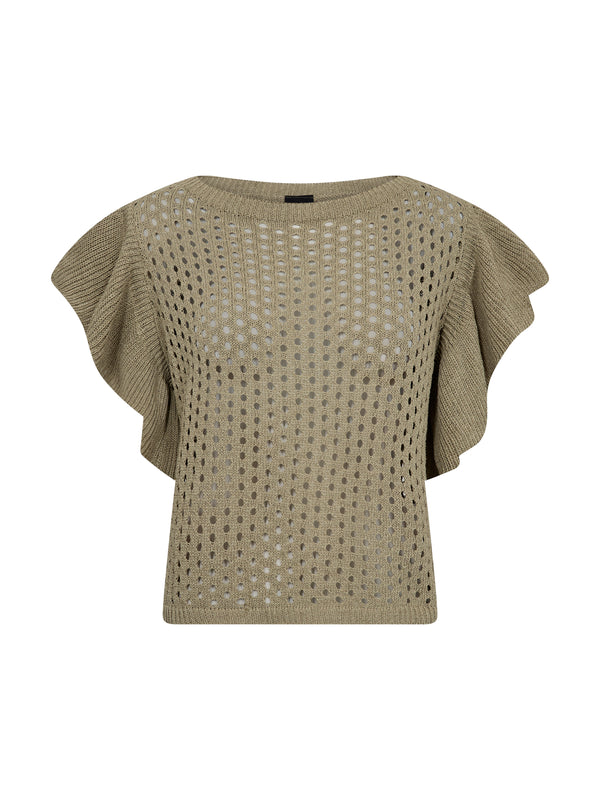 NÜ AIDA strikbluse Bluser Army