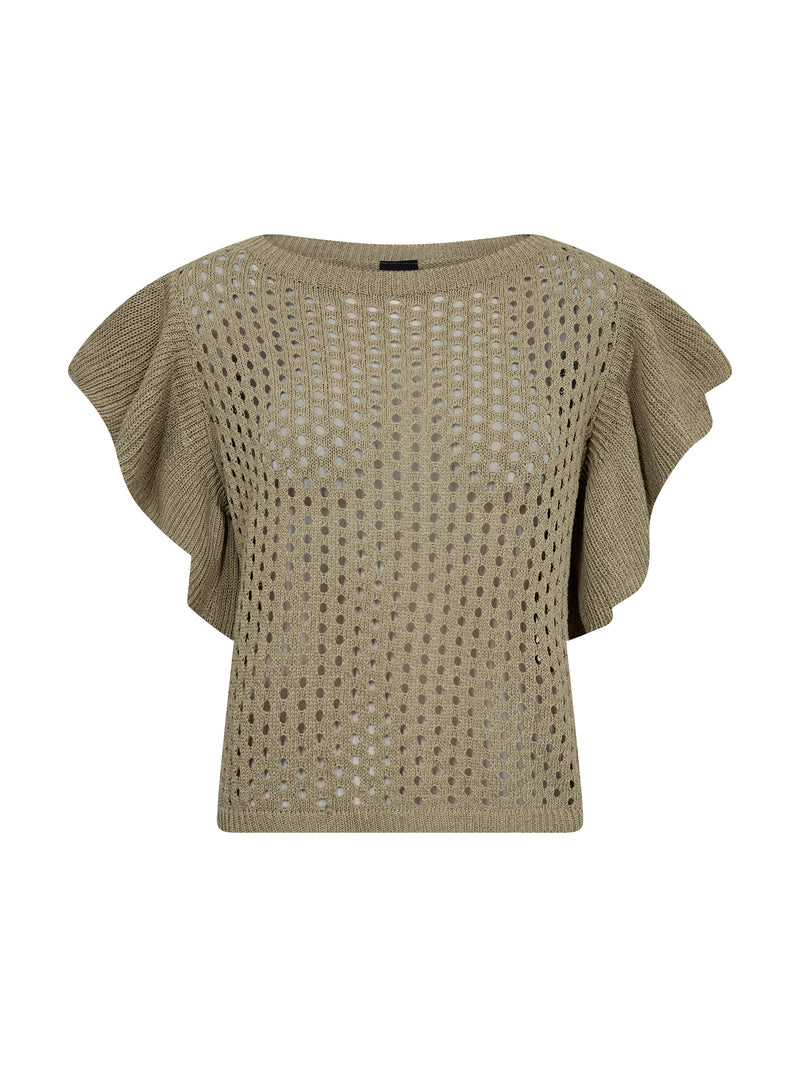 NÜ AIDA strikbluse Bluser Army