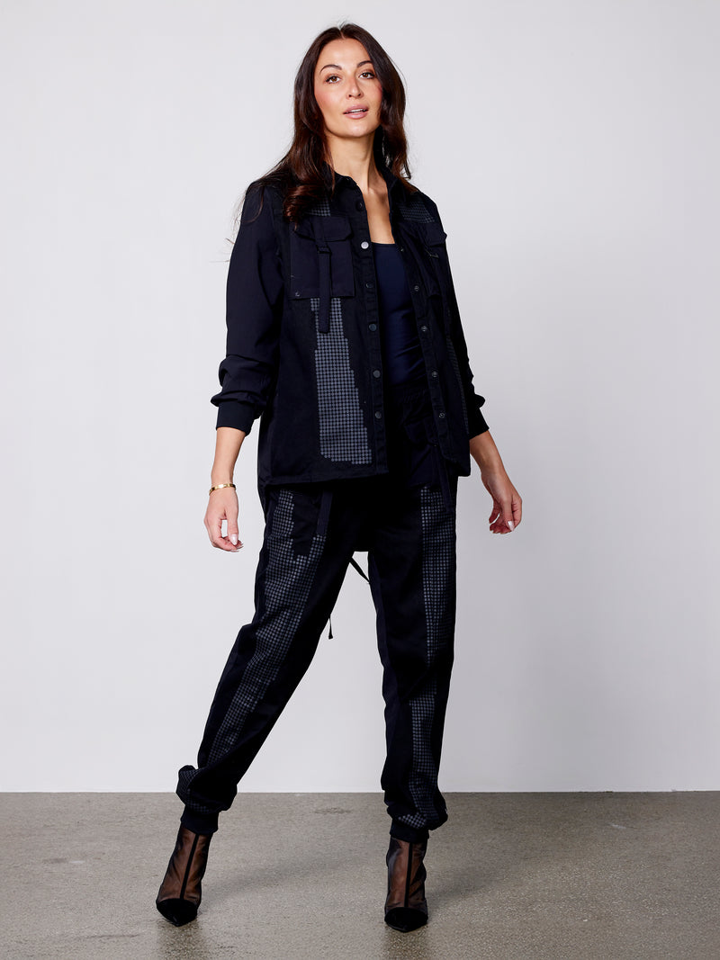 NÜ AJO skjorte Skjorter Sort