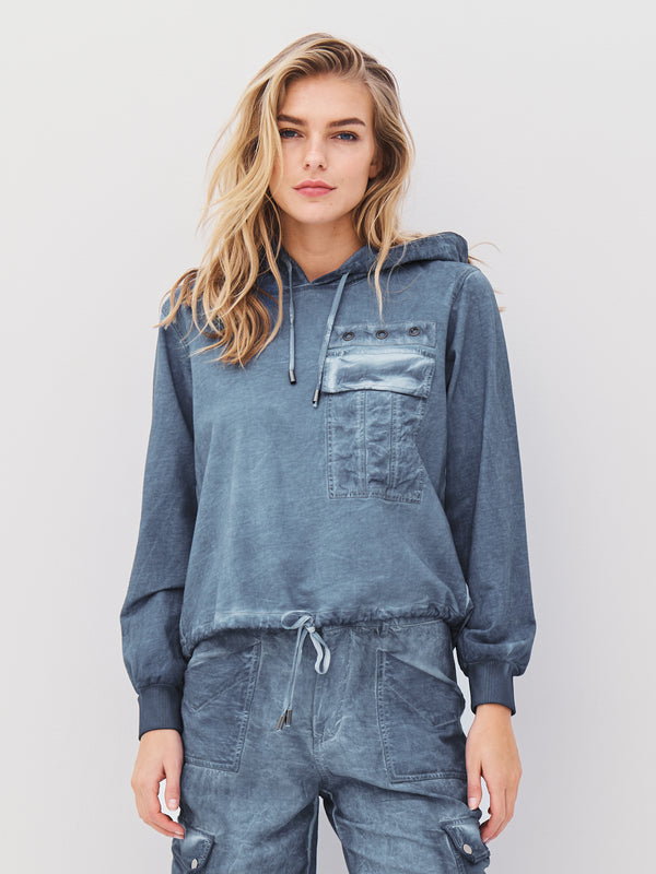 NÜ ALAJA bluse Bluser 401 Blue