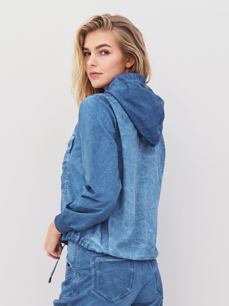 NÜ ALAJA bluse Bluser 401 Blue
