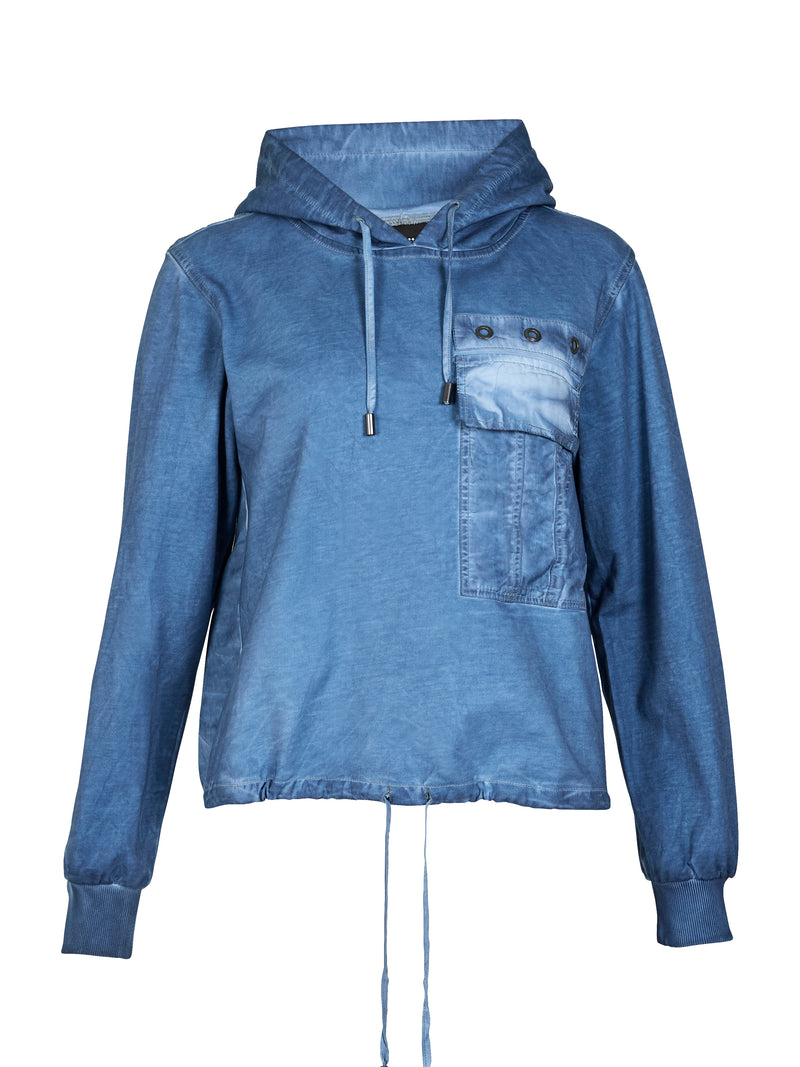 NÜ ALAJA bluse Bluser 401 Blue