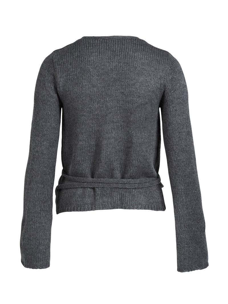 NÜ ALEXA strikket bluse Bluser 901 Grey