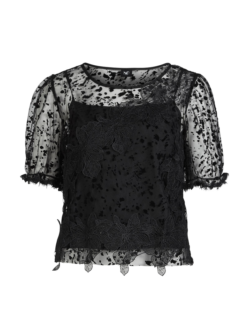 NÜ ALFI top Toppe og t-shirts Sort