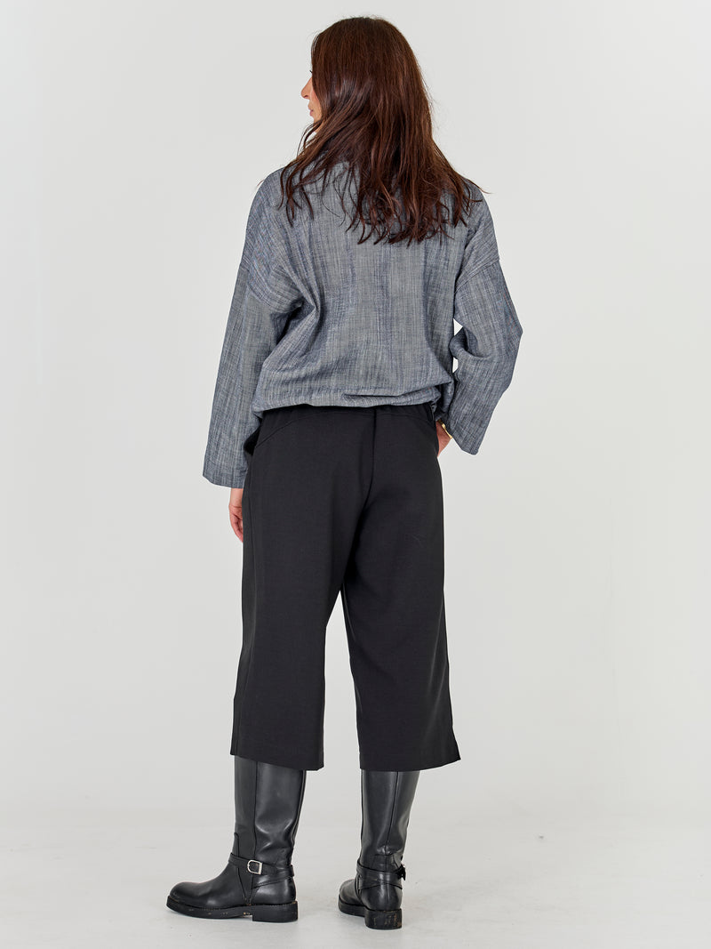 NÜ ALINA Culotte Bukser Trousers Sort