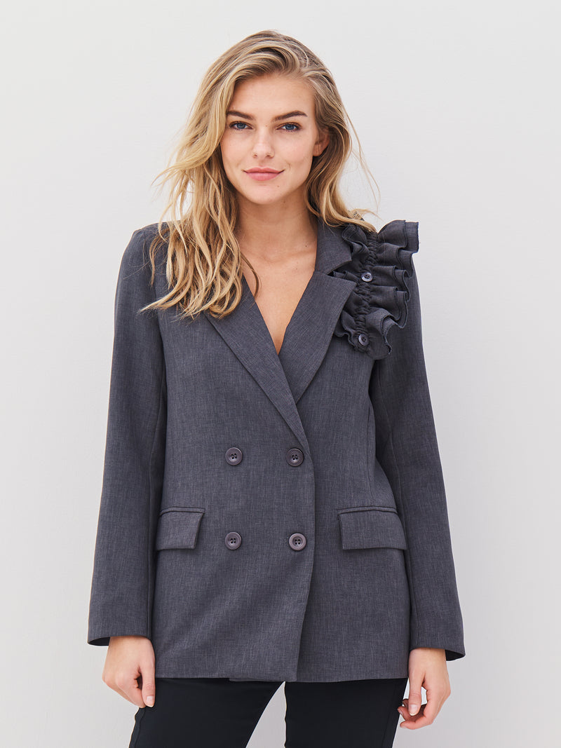 NÜ ALINA blazer Blazere 901 Grey
