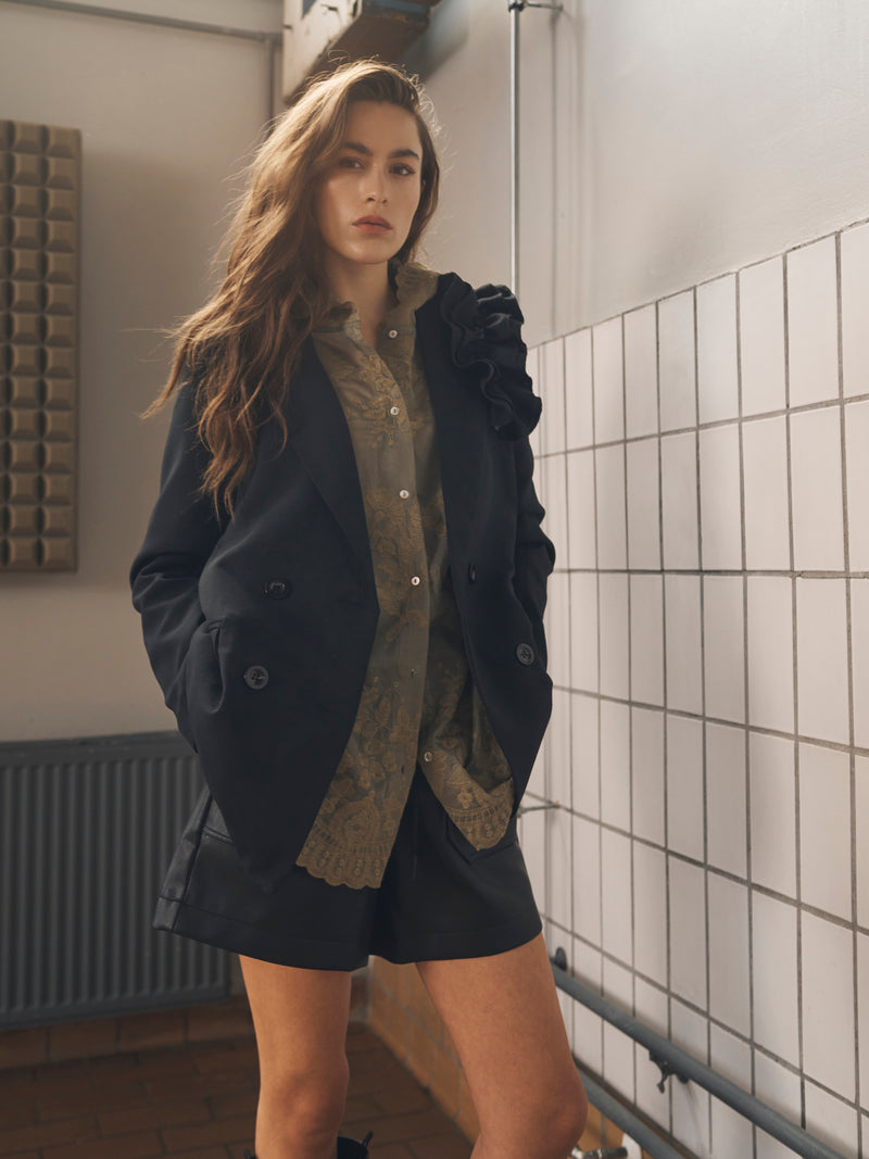 NÜ ALINA blazer Blazere Sort