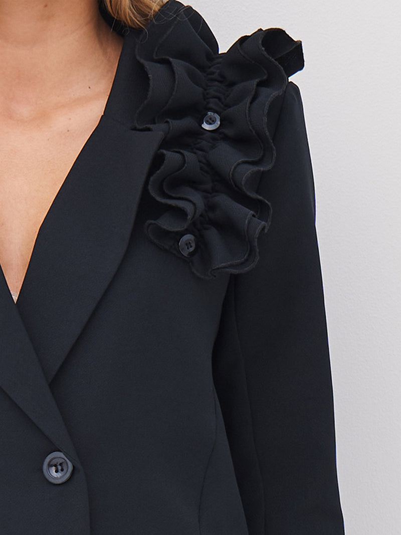 NÜ ALINA blazer Blazere Sort
