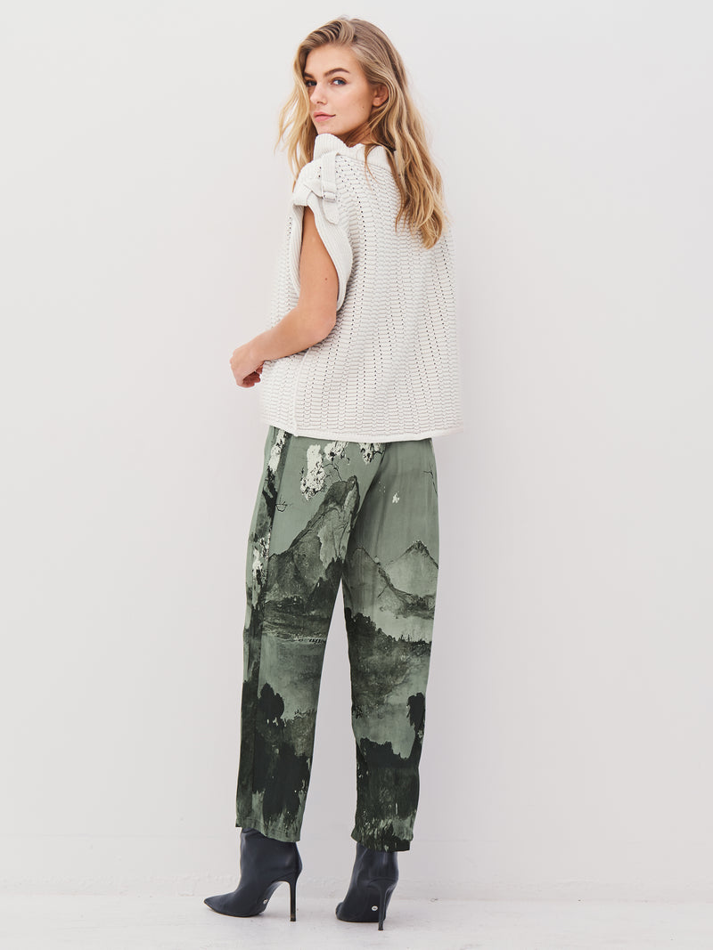 NÜ ALLI bukser Bukser 393 Army Mix