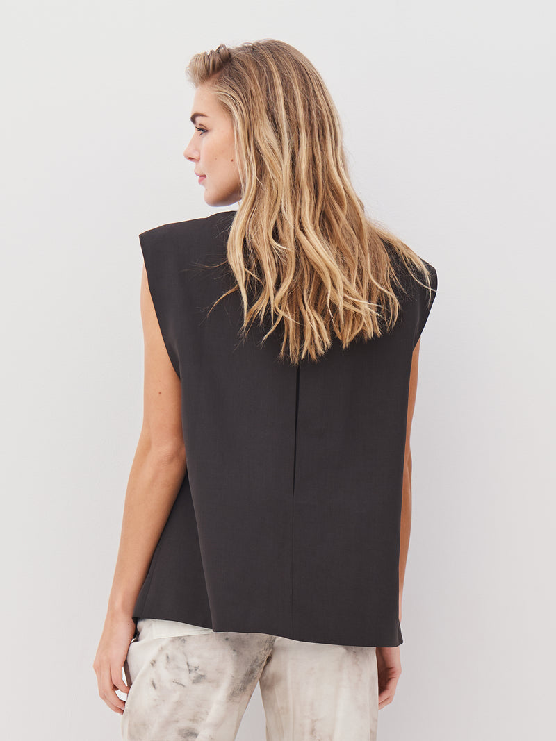 NÜ AMALIE vest Veste 289 Brown