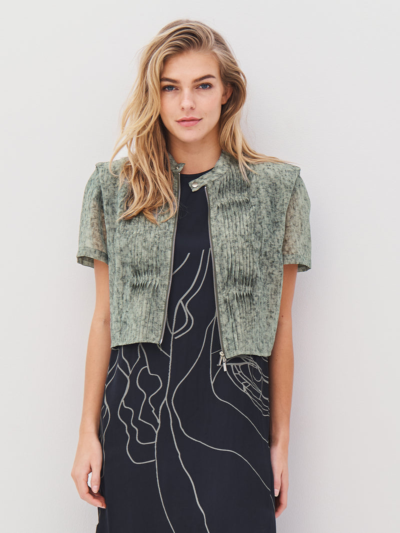 NÜ AMELI bluse Bluser 393 Army Mix