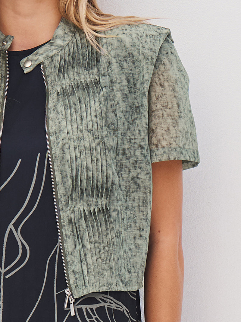 NÜ AMELI bluse Bluser 393 Army Mix