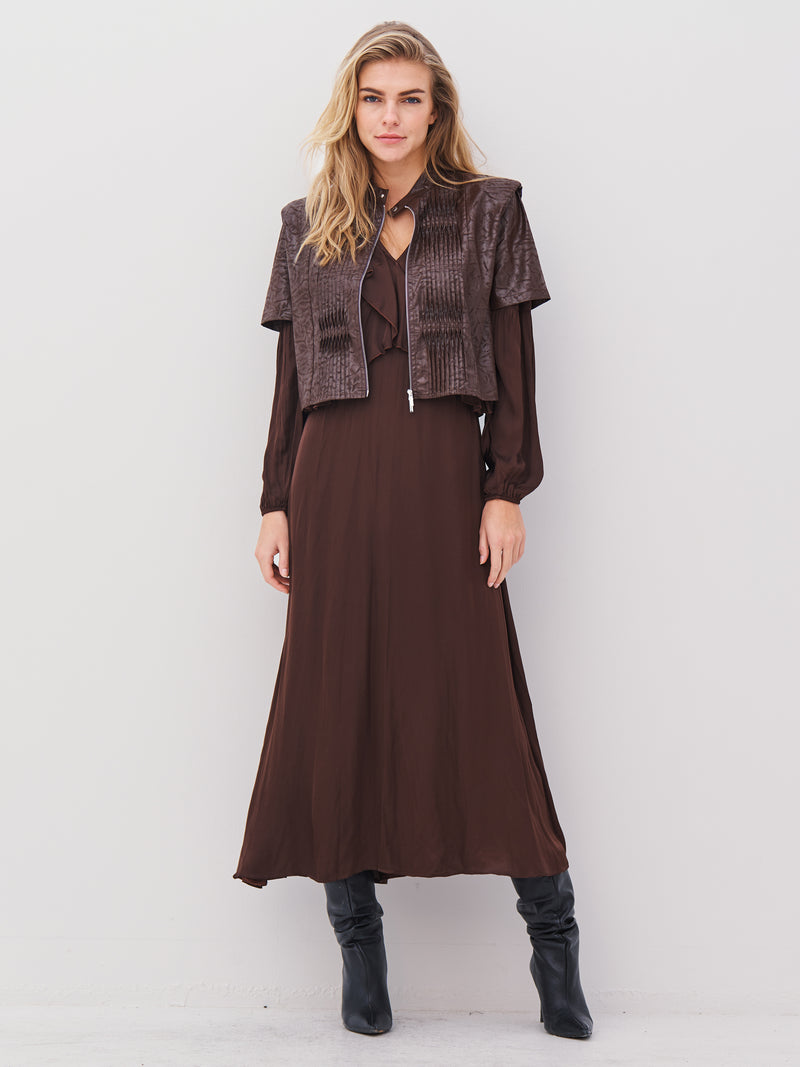 NÜ ANETT bluse Bluser 235 Cappuccino