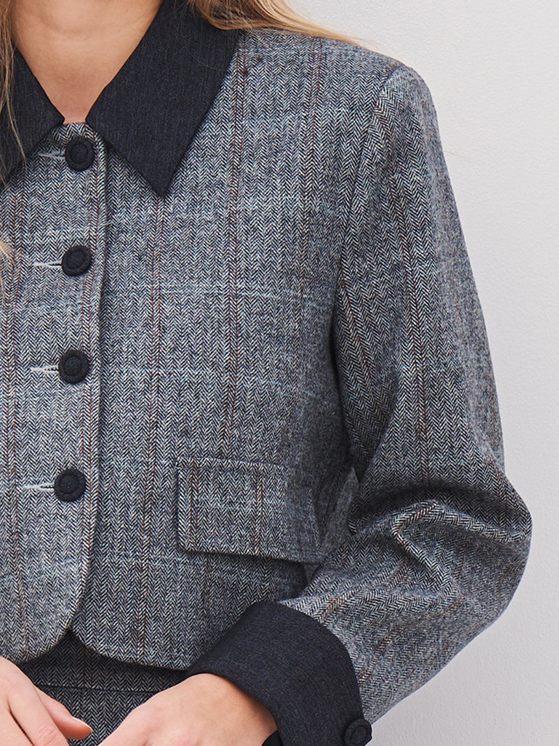 NÜ ANGELA jakke Jakker 901 Grey mix