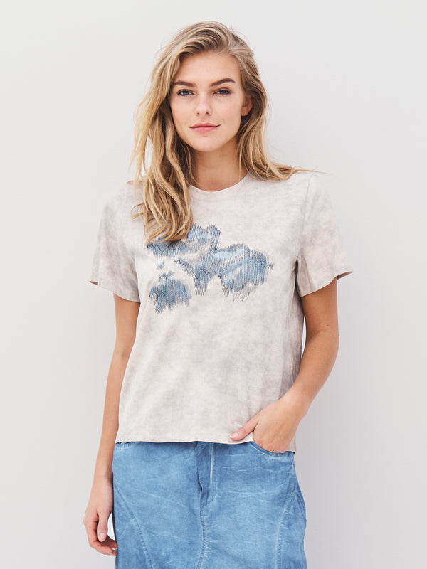 NÜ ANIKI t-shirt Toppe og t-shirts 112 Bone mix
