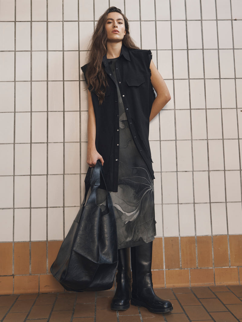 NÜ ANINA vest Veste Sort