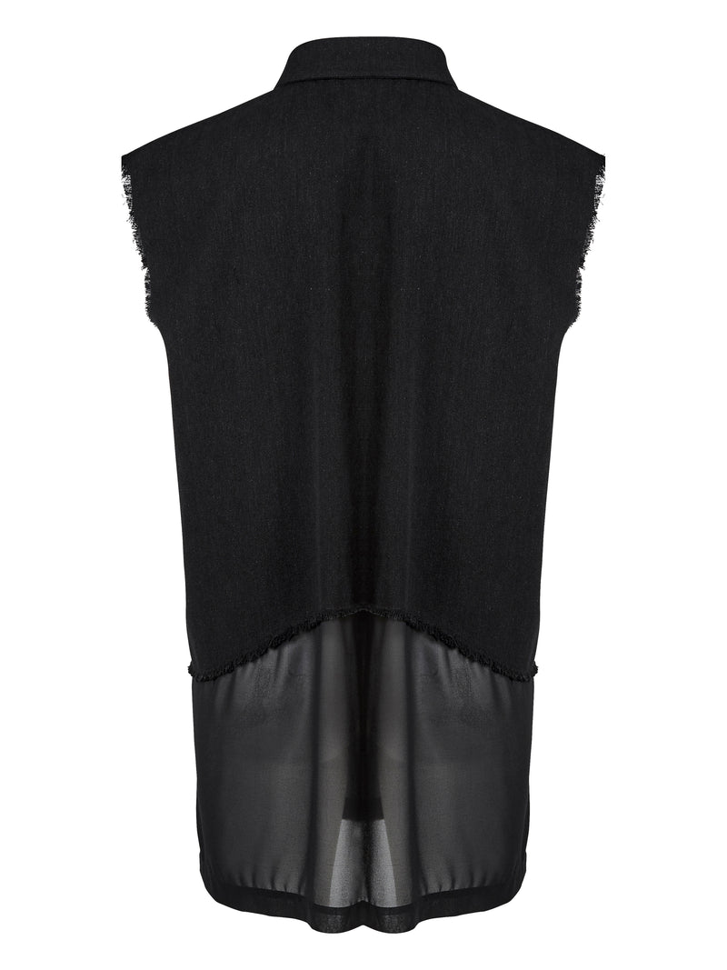 NÜ ANINA vest Veste Sort