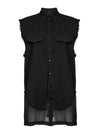 NÜ ANINA vest Veste Sort