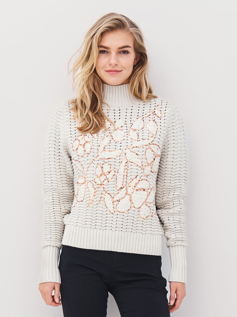 NÜ ANJA bluse Bluser 112 Bone mix