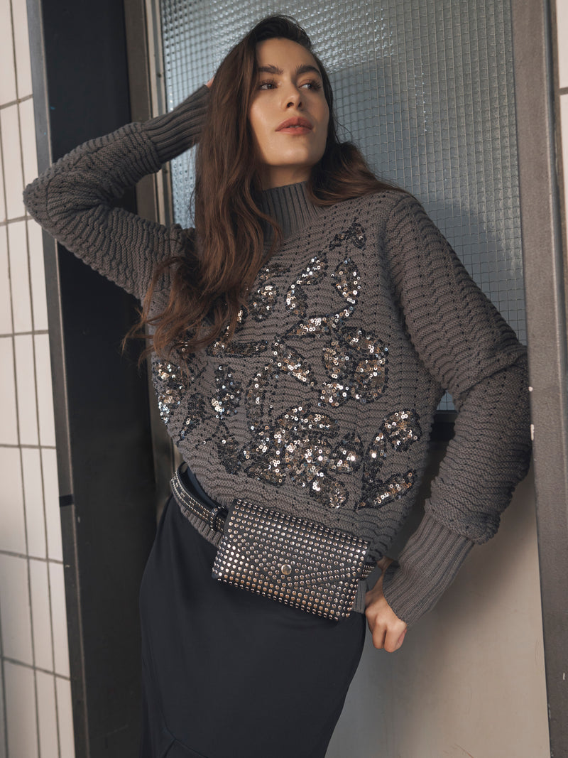 NÜ ANJA bluse Bluser 901 Grey mix