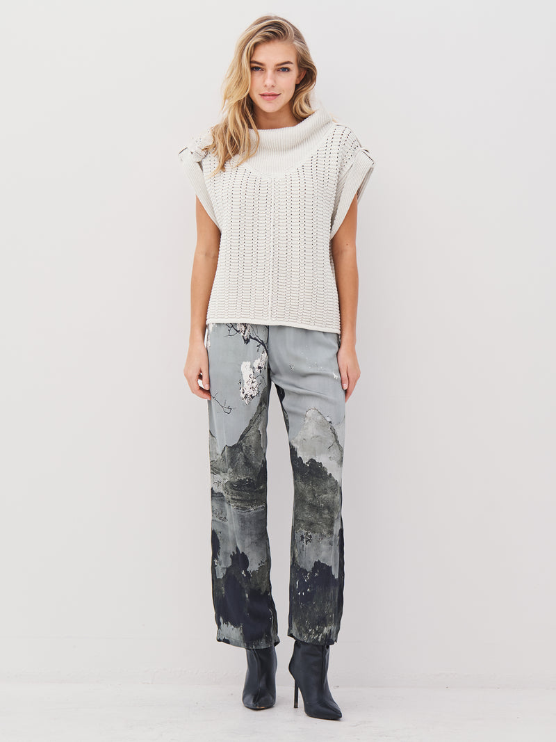 NÜ ANJA strikbluse Bluser 112 Bone