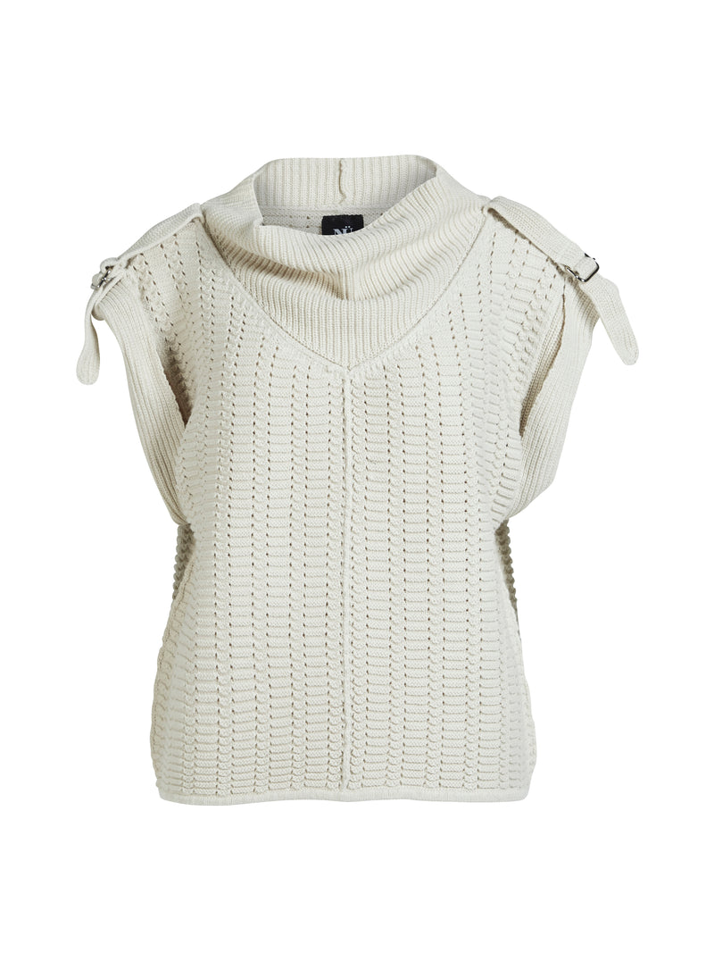 NÜ ANJA strikbluse Bluser 112 Bone