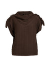NÜ ANJA strikbluse Bluser 289 Brown Mix