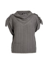 NÜ ANJA strikbluse Bluser 901 Grey mix