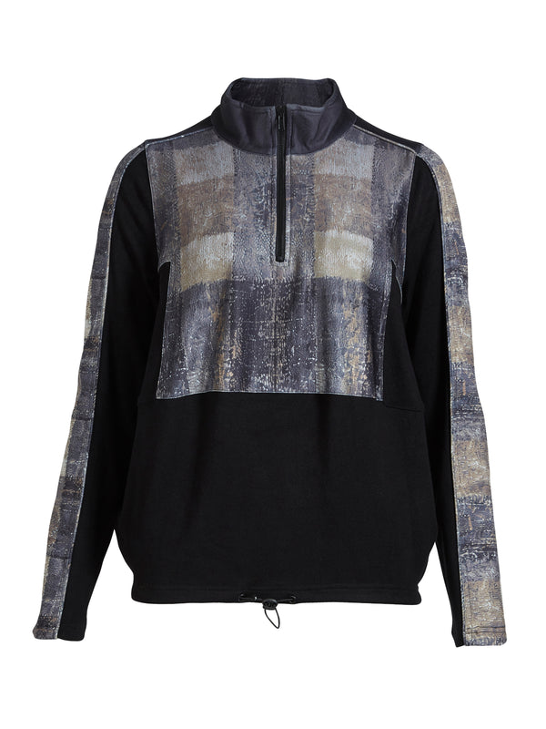 NÜ ANNA bluse Bluser Sort mix