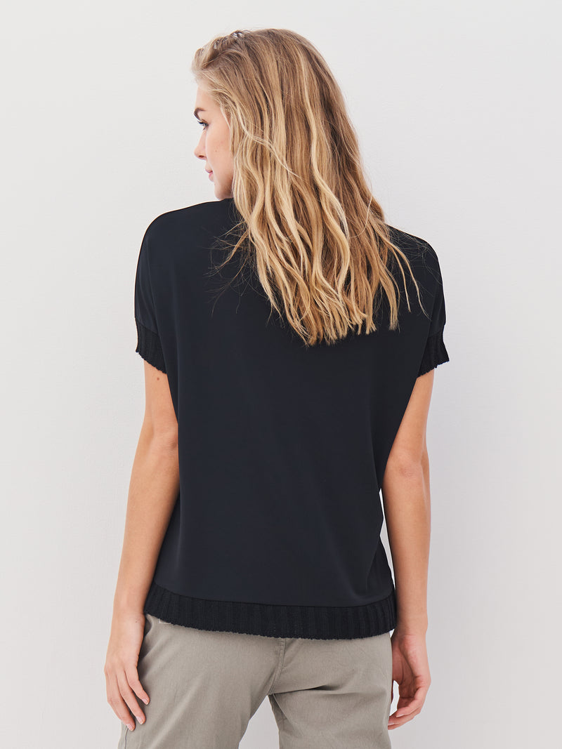 NÜ ANNIA top Toppe og t-shirts Sort