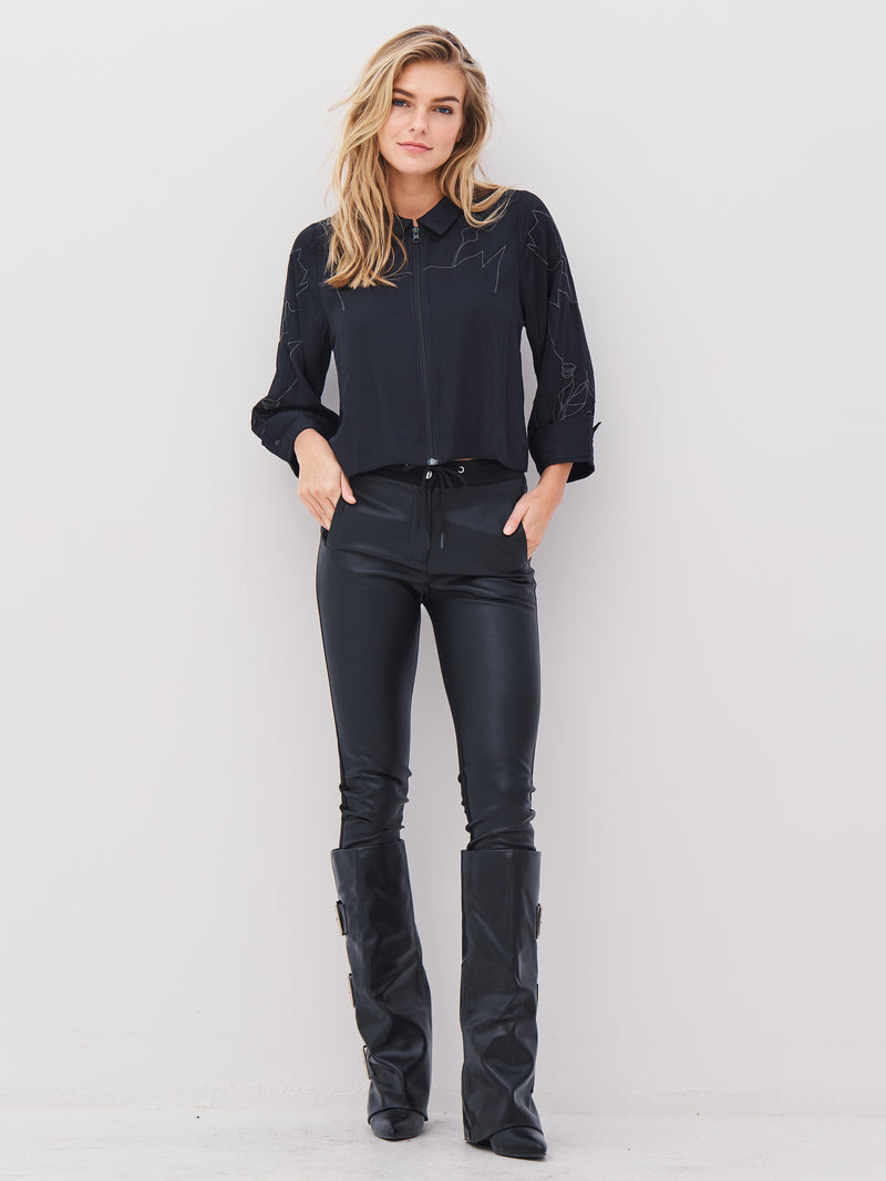 NÜ APRIL leggings Leggings Sort